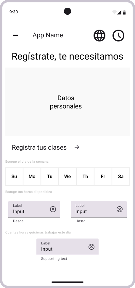 Docente - registro de asistencia y pagos